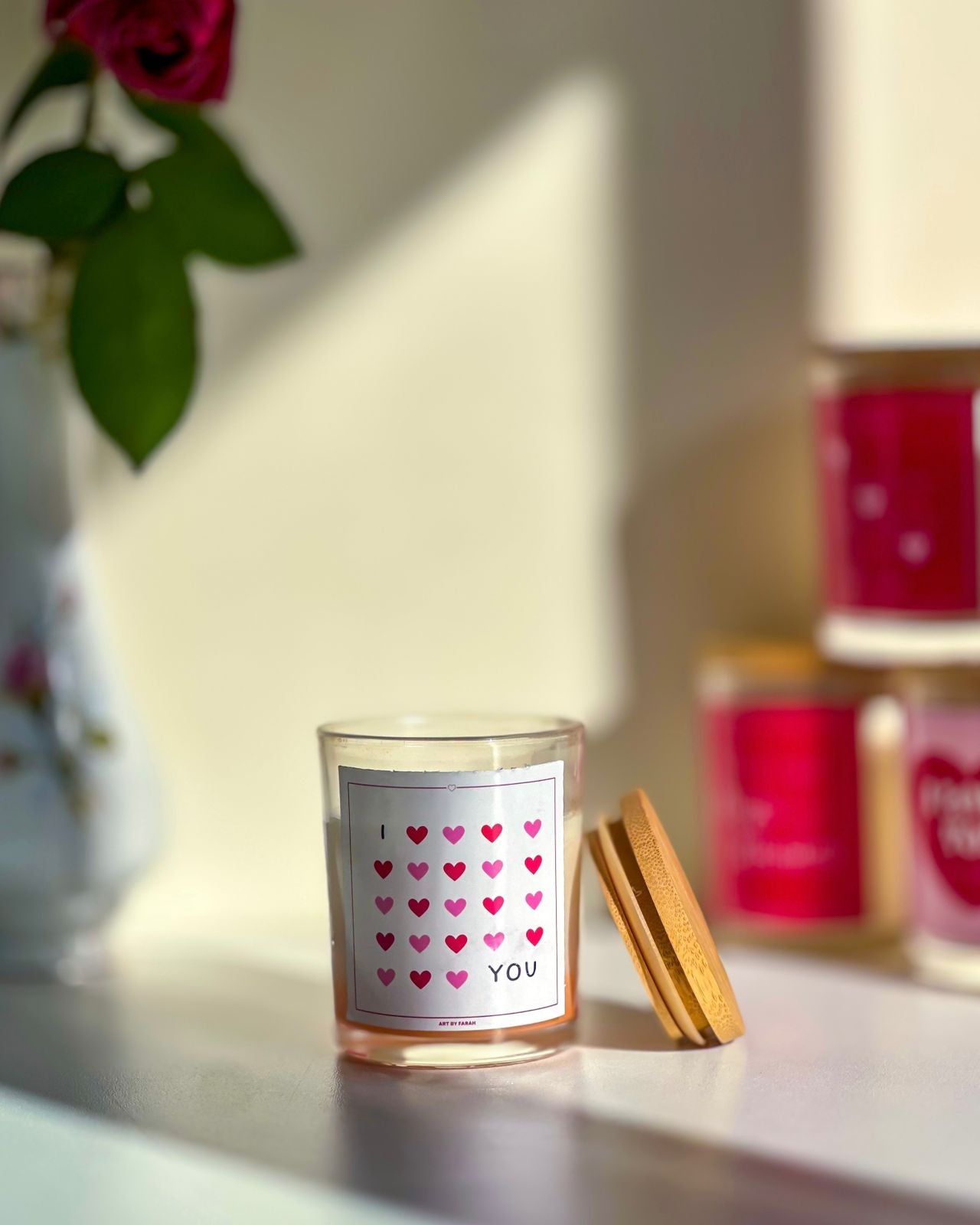 "I Hearts You" Scented Candle