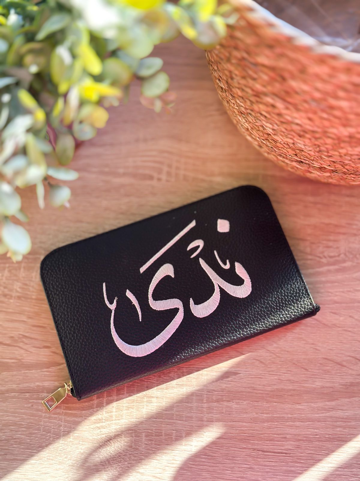 Custom Name Embroidered Women's Wallet
