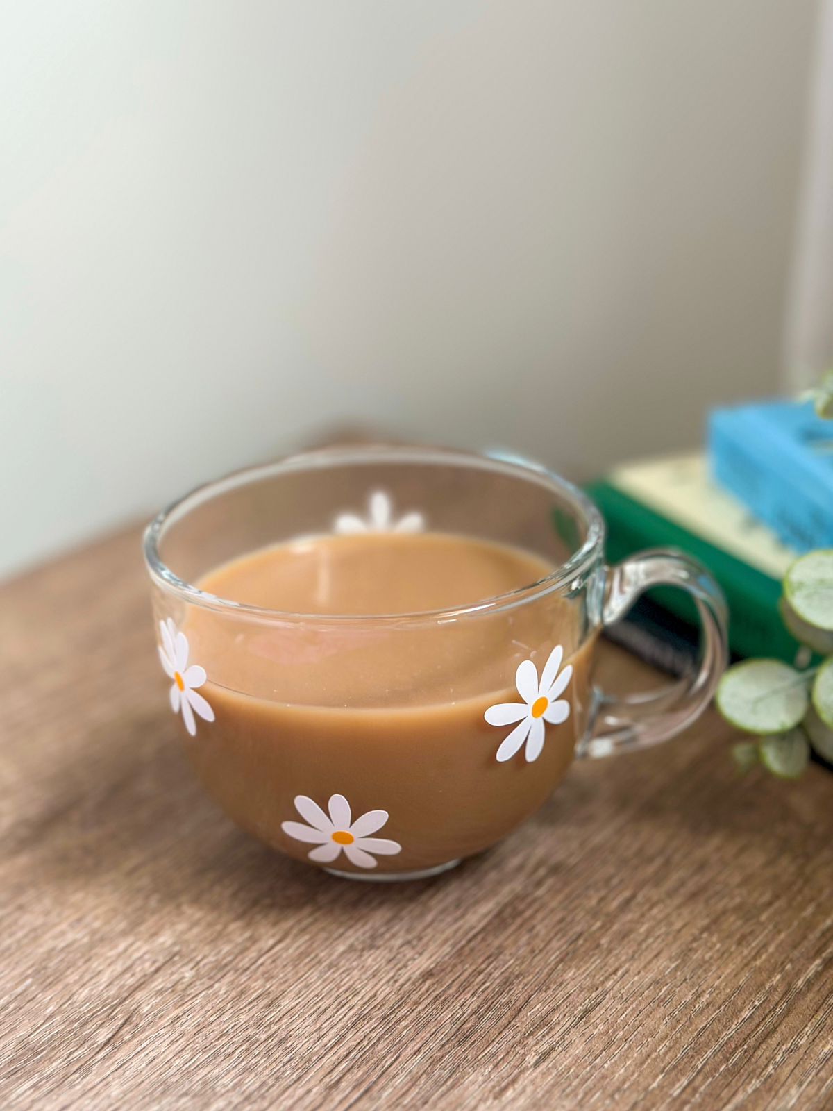 Daisies Glass Cup