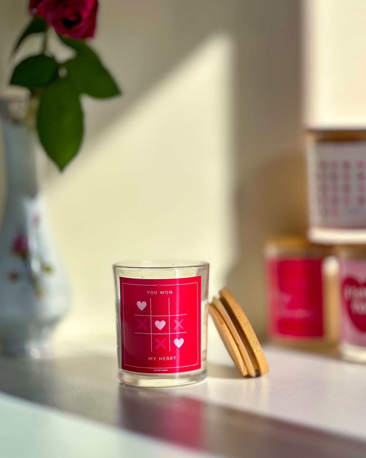 "You Won My Heart" Scented Candle