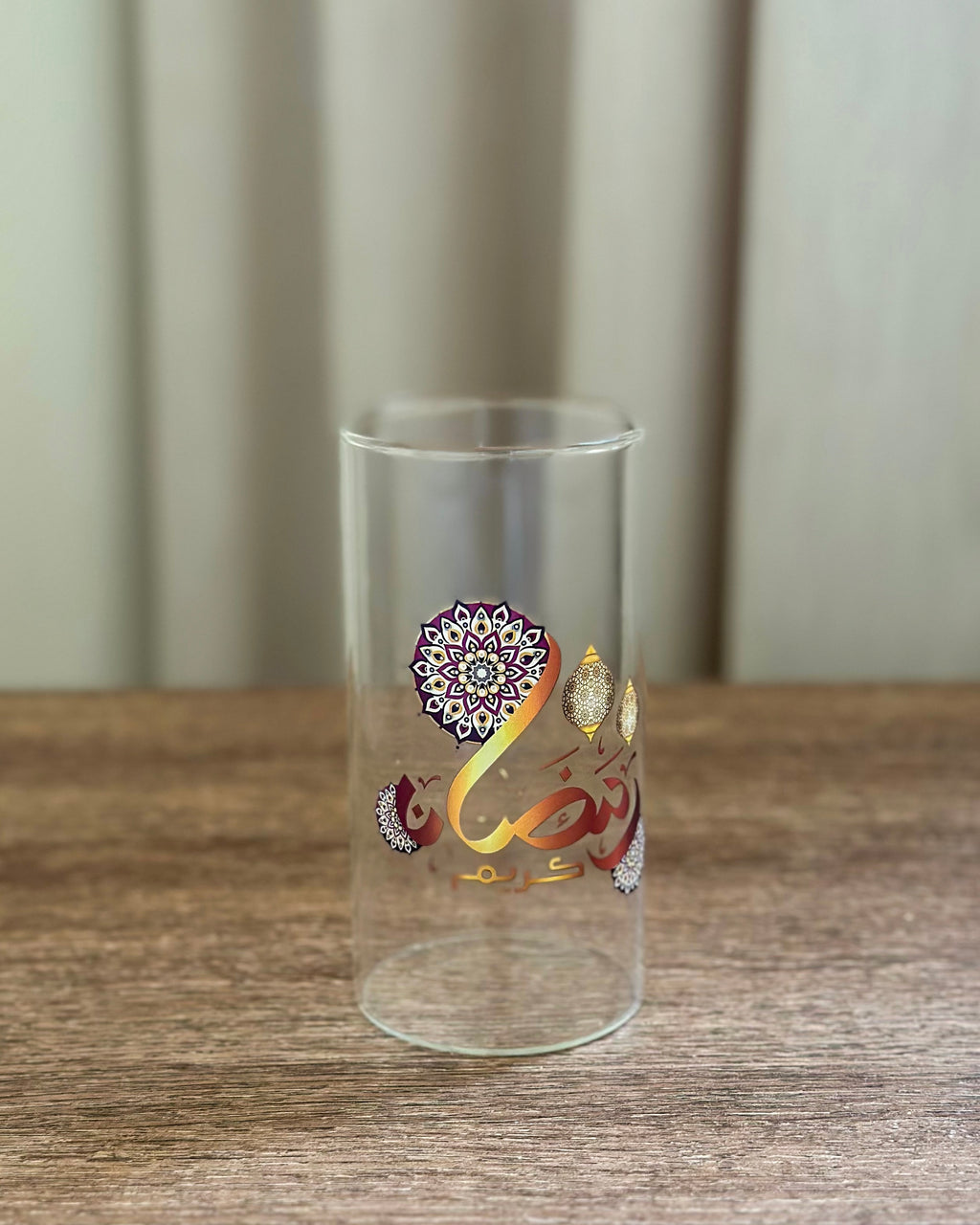Ramadan Glass Cup
