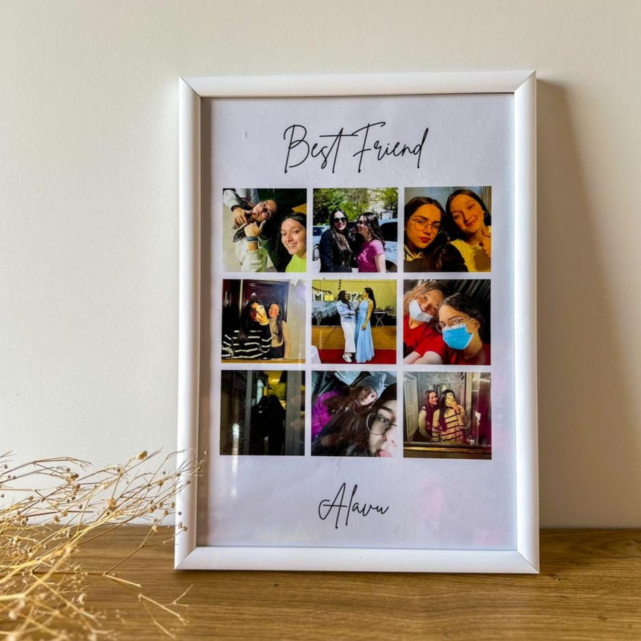 "Best Friend" Photo Collage Frame