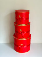Chocolate & Roses Round Gift Box