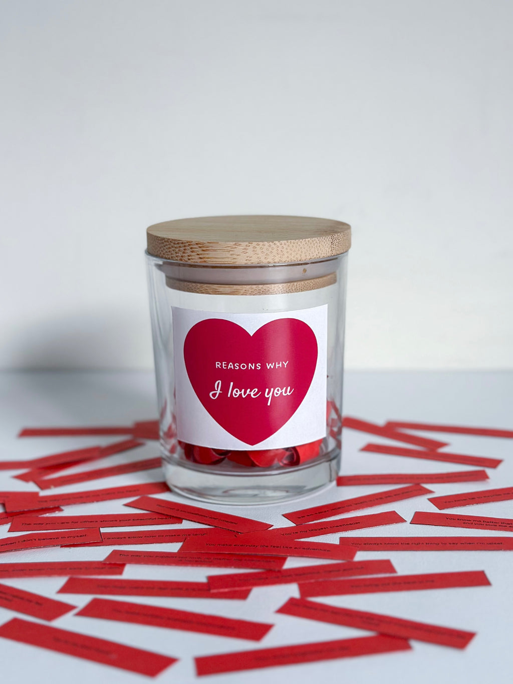 “Reasons Why I Love You” Love Jar