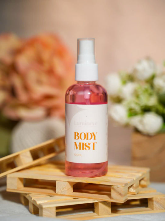 LUMINEVE Red Rose & Jasmine Body Mist