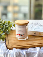 Custom Text Scented Candle
