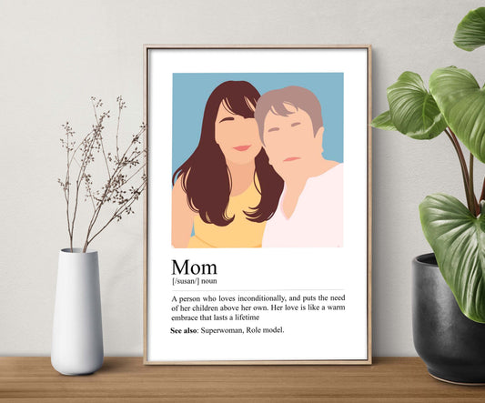 MOM Digital Portrait Definition Frame