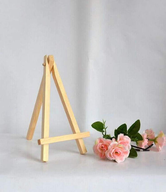 Wood Easel Table Sign Holder