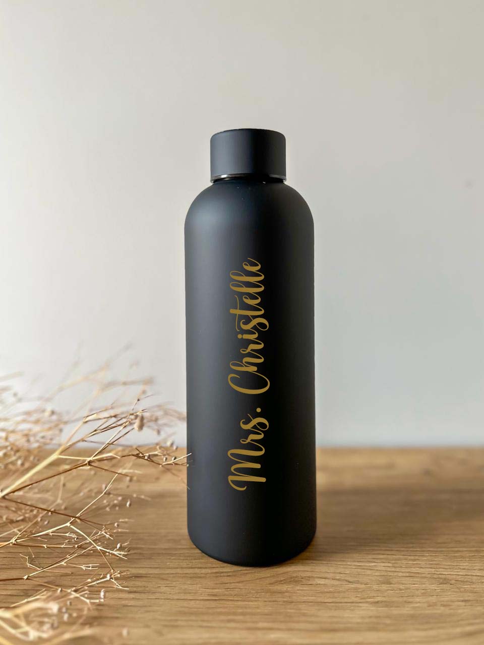 Custom Name Stainless Steel Water Bottle