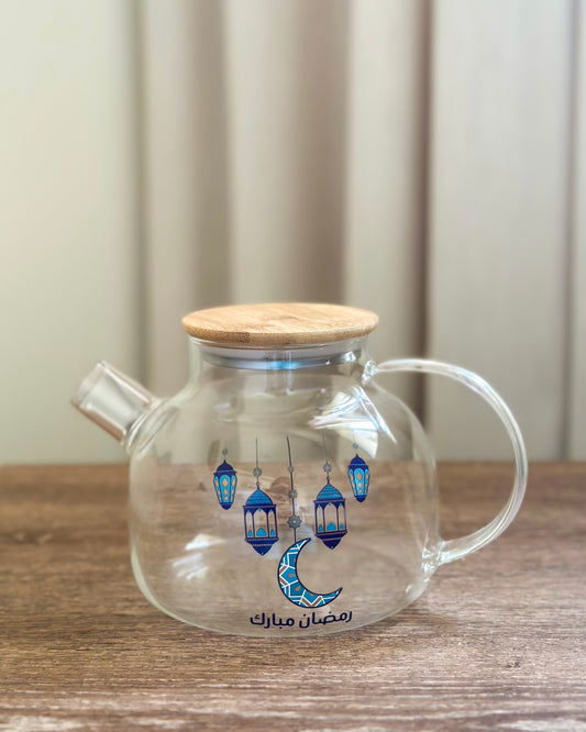 Ramadan Glass Tea Pot