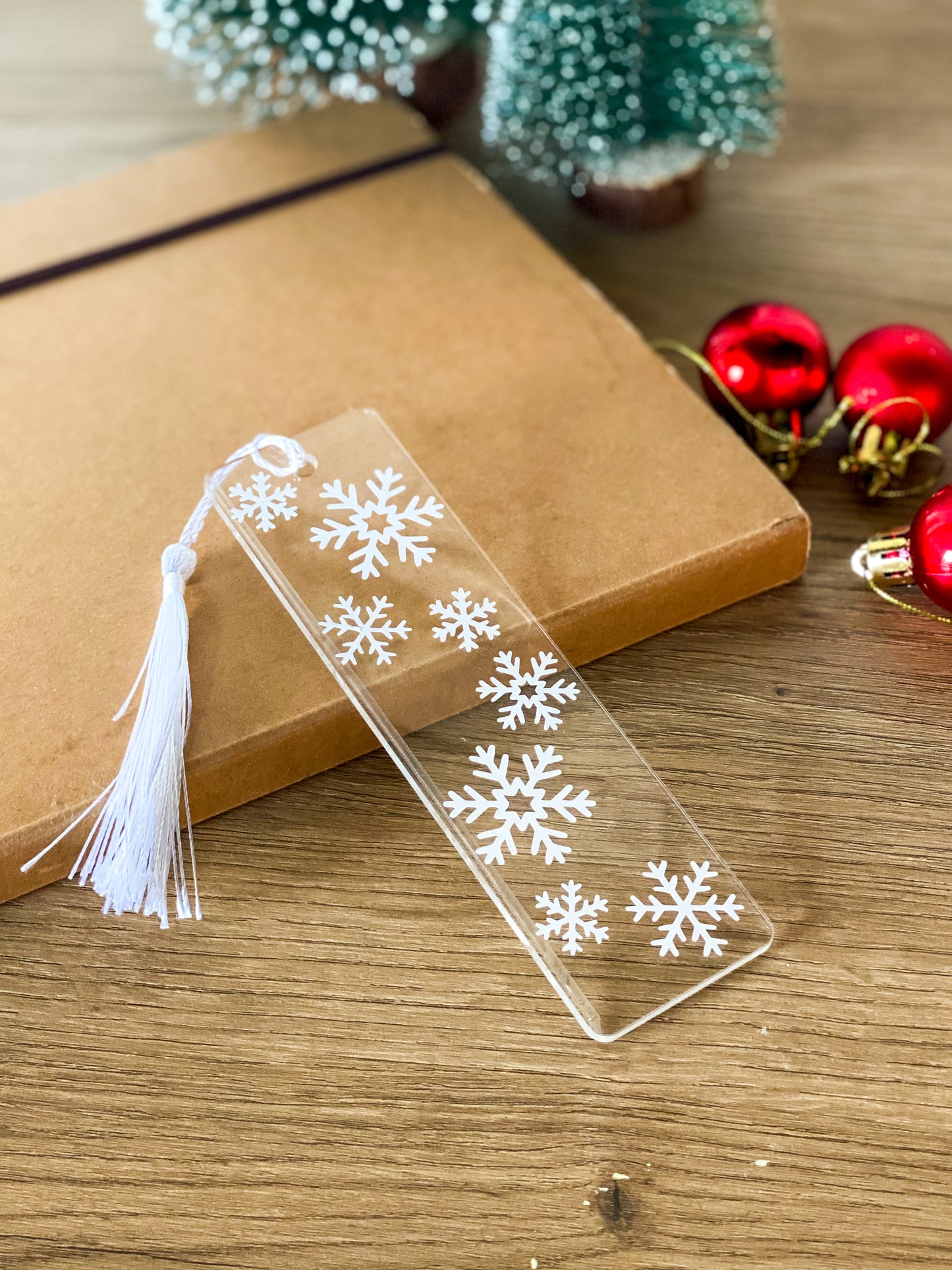 Snowflakes Plexi Bookmark