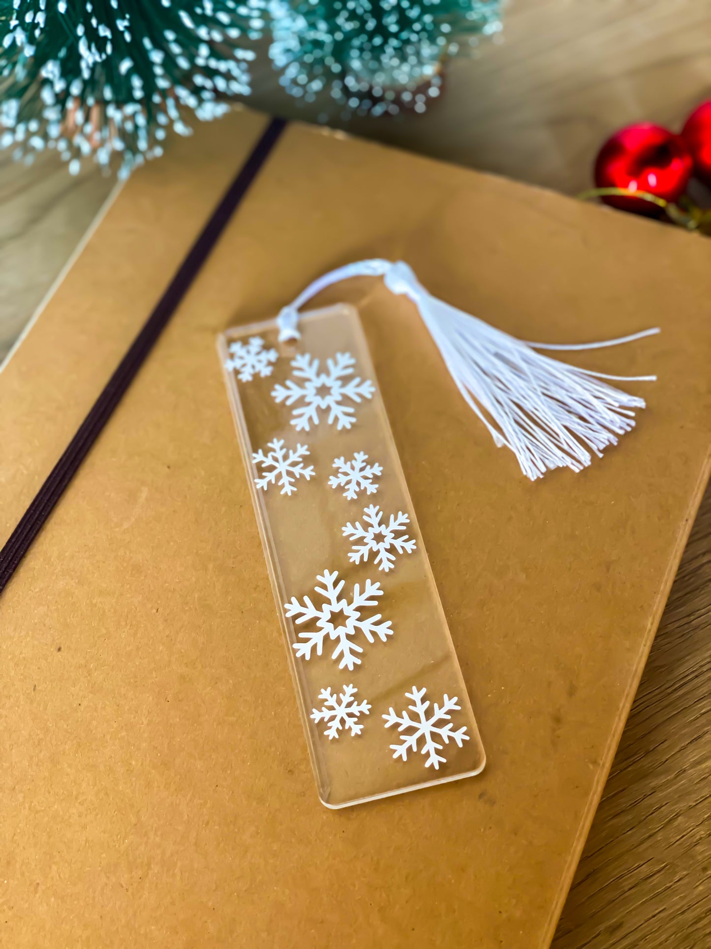 Snowflakes Plexi Bookmark