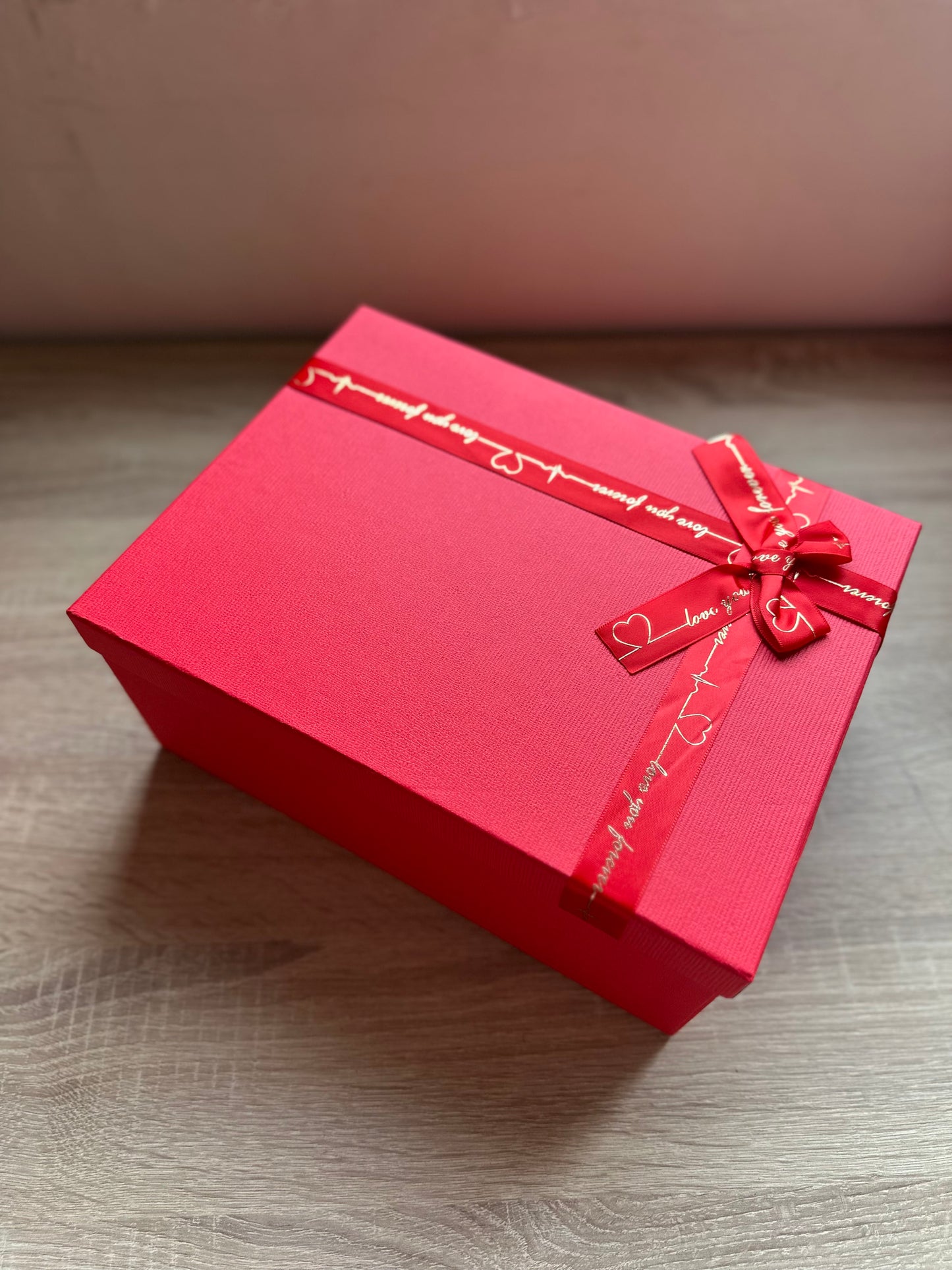 Customized Red Gift Box
