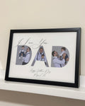 I love You DAD Photo Collage Frame