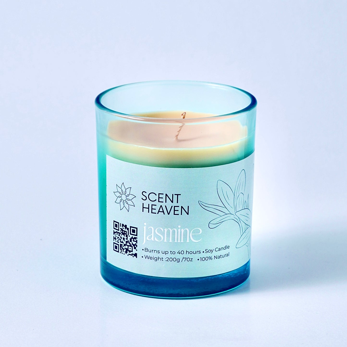 Jasmine Essence Soy Wax Scented Candle