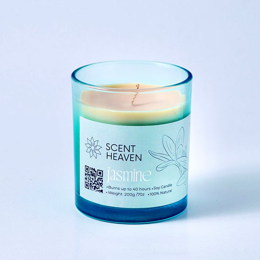 Jasmine Essence Soy Wax Scented Candle