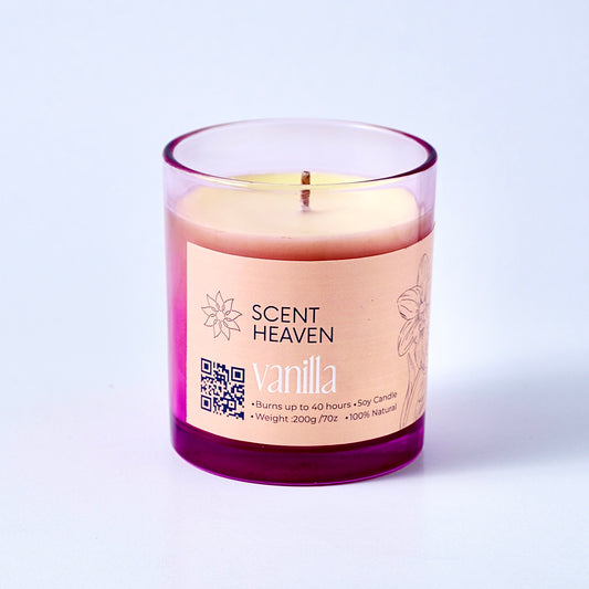 Vanilla Dream Soy Wax Scented Candle