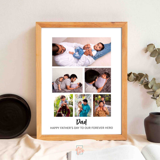 DAD Photo Collage Frame