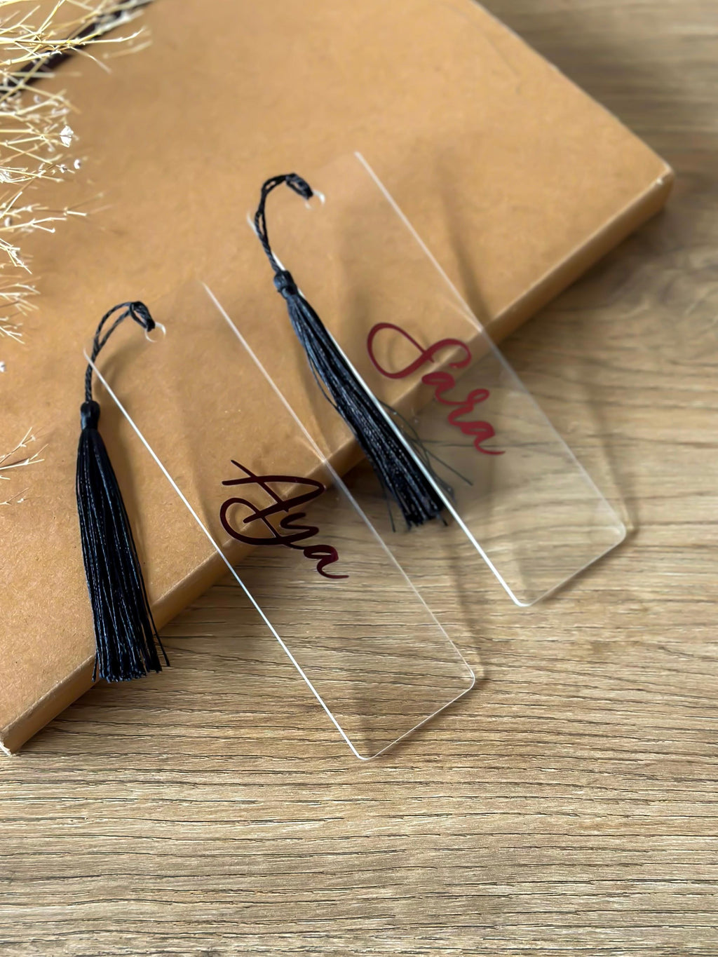 Custom Name Plexi Bookmark