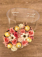 Pink Luxe Floral & Chocolate Box