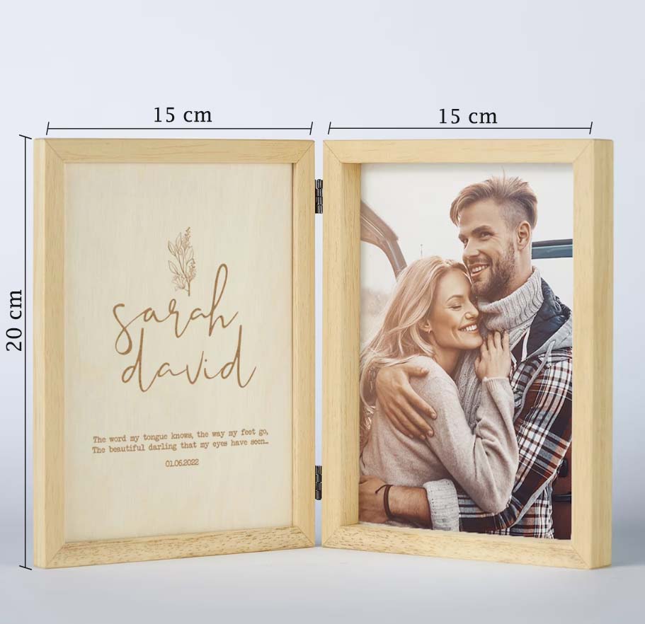 Personalized Mother's Day Wooden Photo Frame