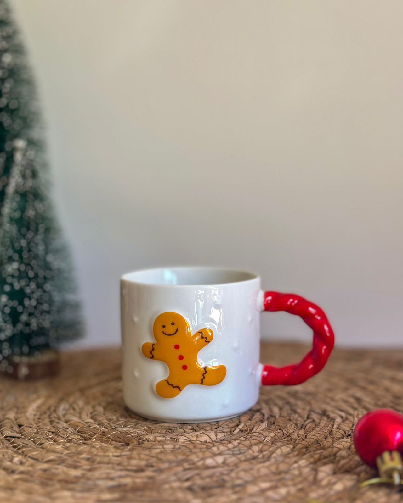 Cookie Christmas Ceramic Cup