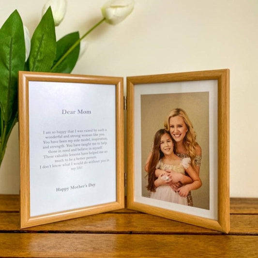 Personalized Mother's Day Wooden Photo Frame