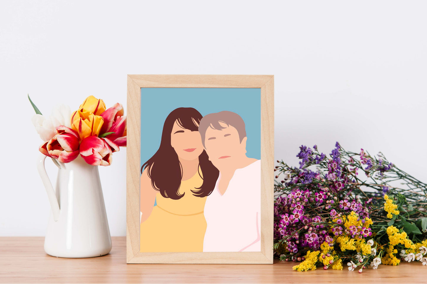 Mother's Day illustration Frame