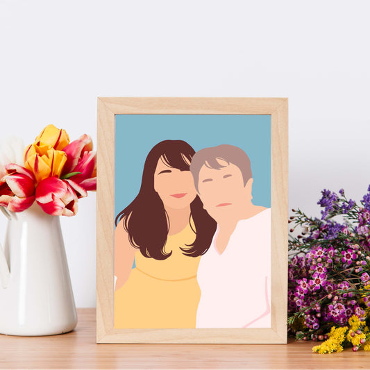 Mother's Day illustration Frame