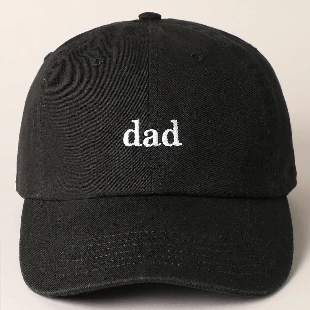 Custom Text Black Cap