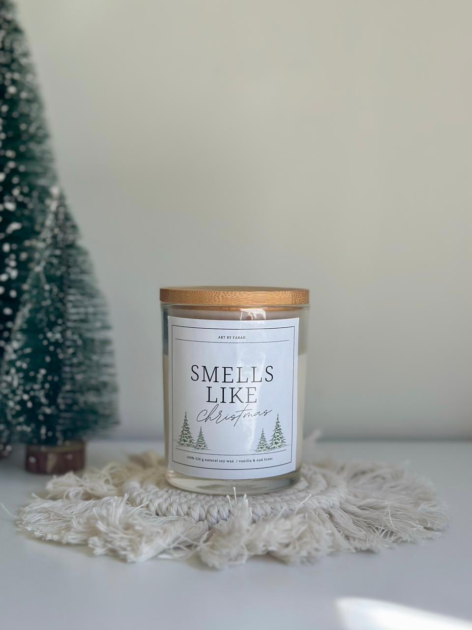 "Smells Like Christmas" Scented Candle