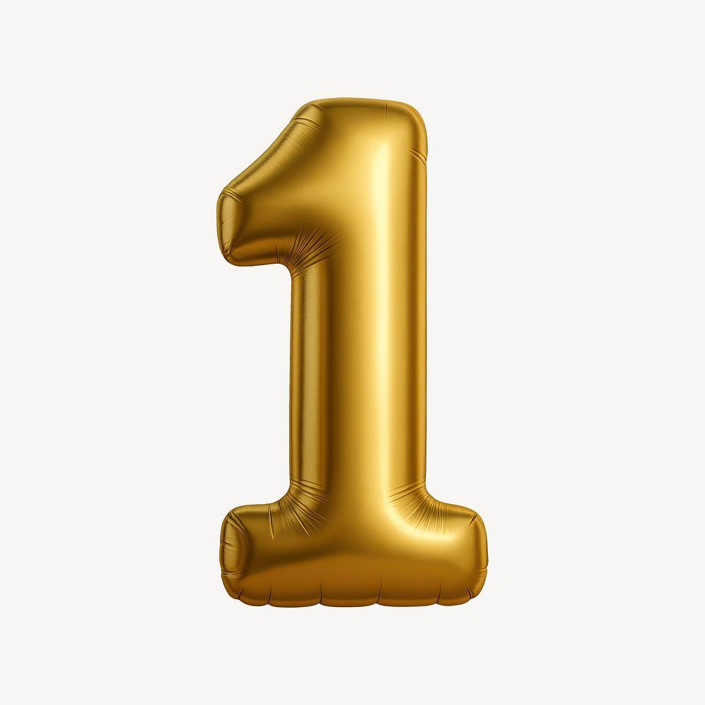 32" Number Foil Helium Balloon