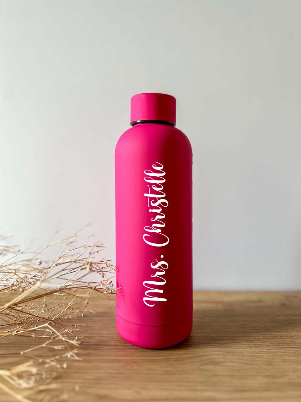 Custom Name Stainless Steel Water Bottle