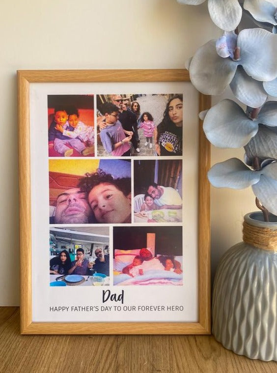 DAD Photo Collage Frame