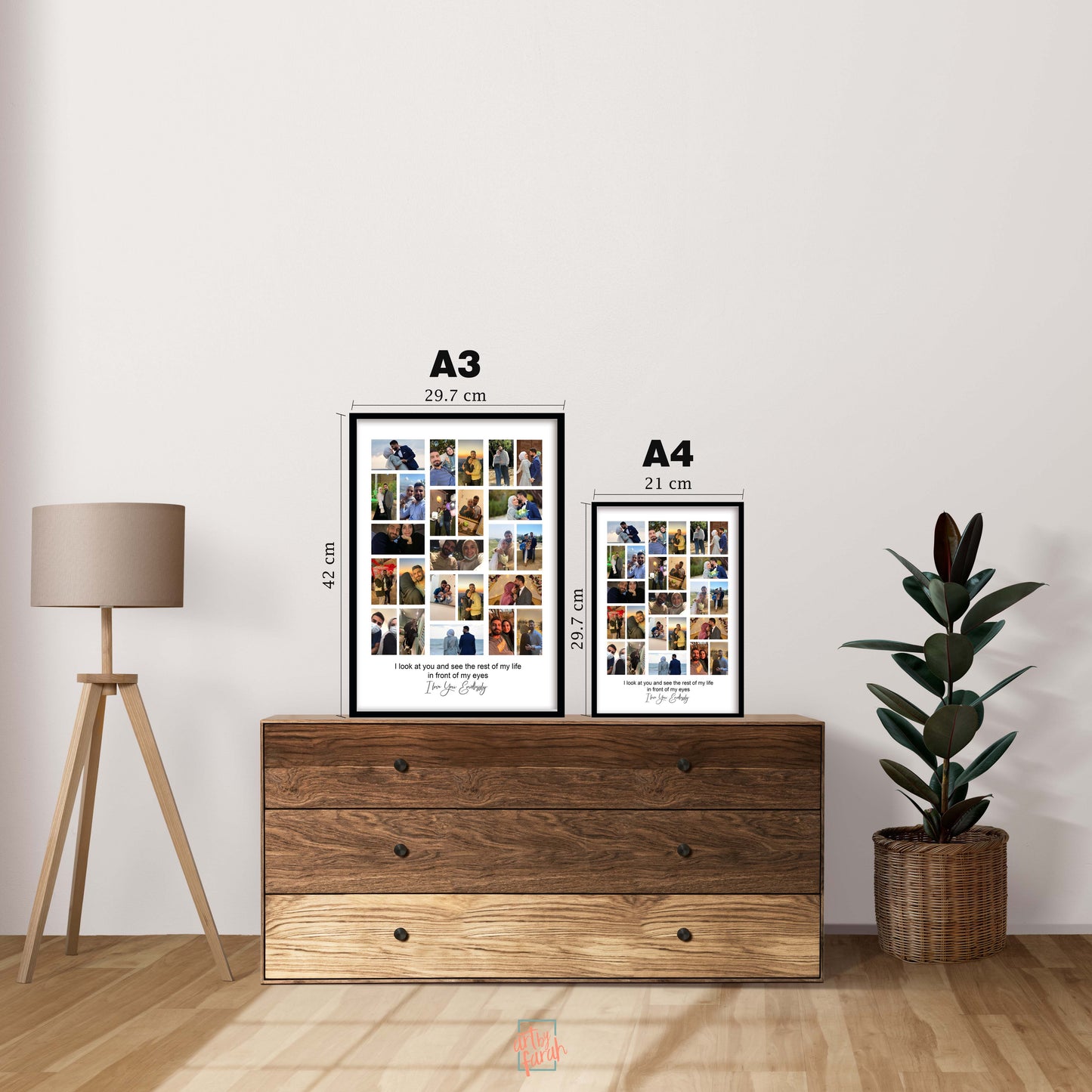 "Best Friend" Photo Collage Frame