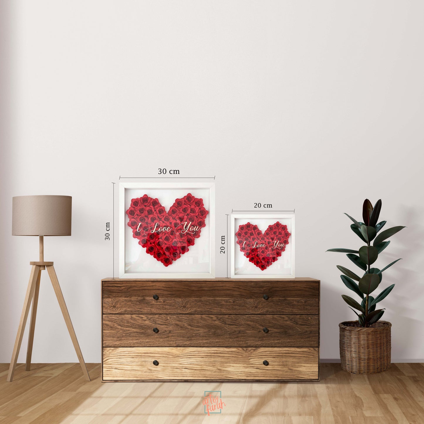 Photo & Spotify Scannable Song Heart Handmade Paper Flower Box