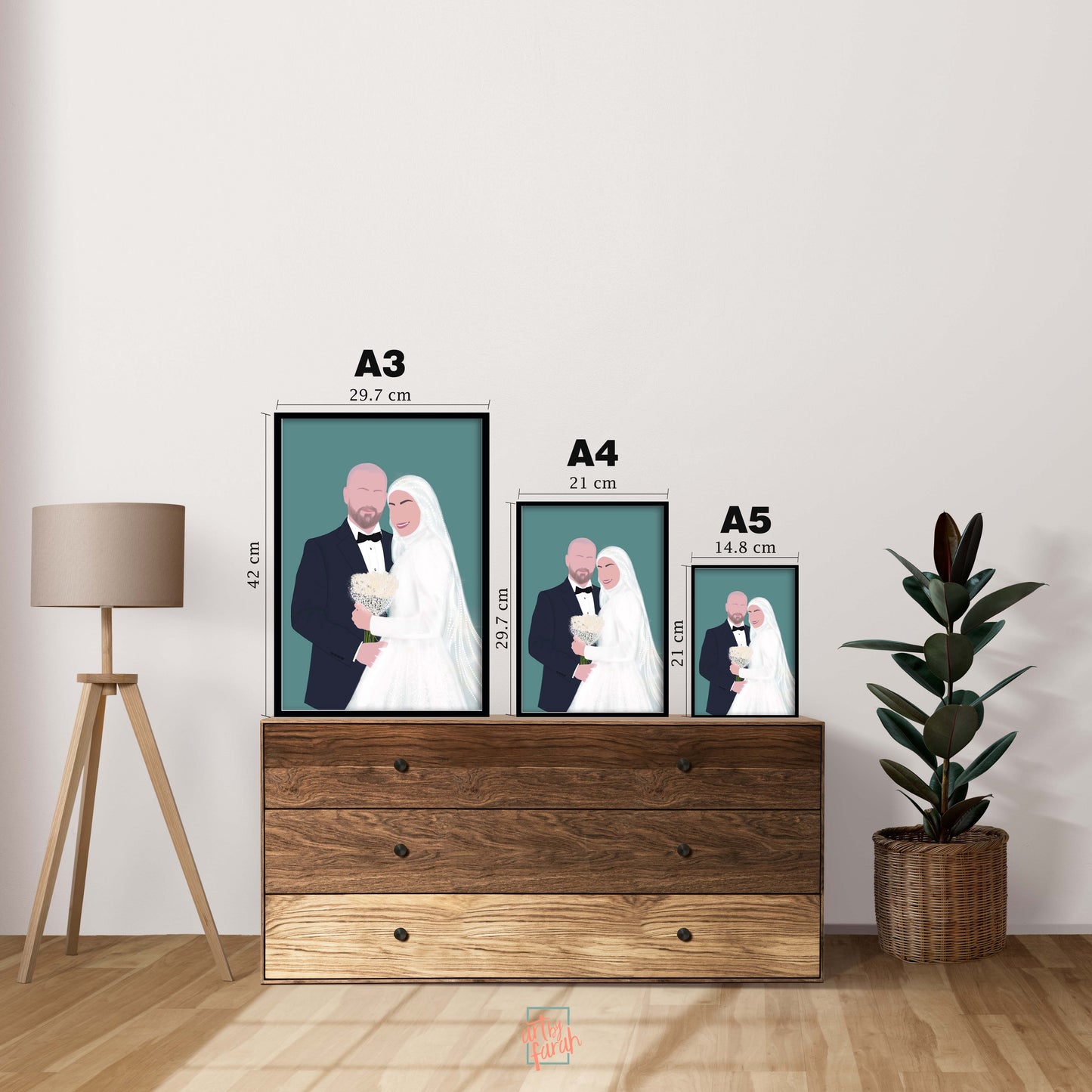 Graduation illustration Frame